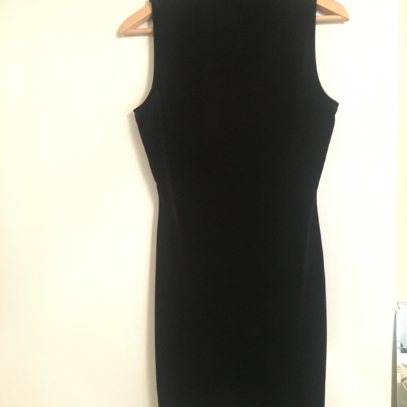 Mango Black Velvet Dress - Picture 3 of 5